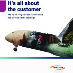 It's all about the customer - Are Asia's Flag Carriers really behind the curve in airline retailing? - Farelogix