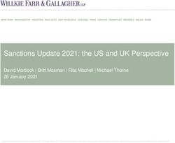 Sanctions Update 2021: the US and UK Perspective - Willkie ...