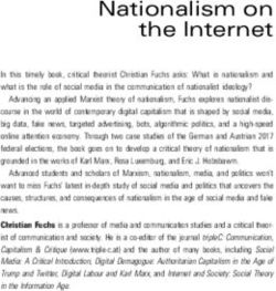 Nationalism on the Internet - Christian Fuchs