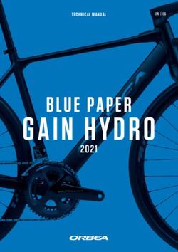 GAIN HYDRO BLUE PAPER 2021 - Orbea
