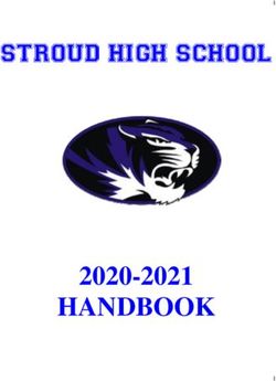STROUD HIGH SCHOOL - HANDBOOK 2020-2021 - Stroud Public ...