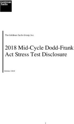 The Goldman Sachs Group, Inc - 2018 Mid-Cycle Dodd-Frank Act Stress Test Disclosure