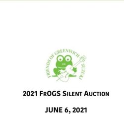 JUNE 6, 2021 2021 FROGS SILENT AUCTION - Greenwich Suzuki ...