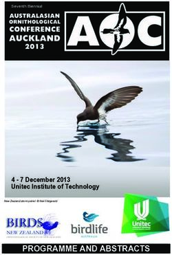 PROGRAMME AND ABSTRACTS 4 - 7 December 2013 Unitec Institute of Technology - Seventh Biennial - BirdLife Australia