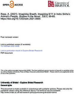 Rose, A. (2021). Imagining Breath, Imagining 9/11 in Indra Sinha's Animal's People. Studies in the Novel , 53(1), 69-85 ...