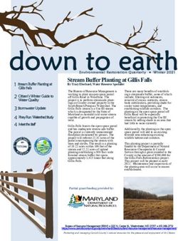 Stream Buffer Planting at Gillis Falls - By Tracy Eberhard, Water Resource Specialist - Carroll County ...