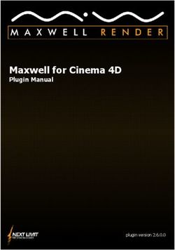 Maxwell for Cinema 4D - Plugin Manual - plugin version 2.6.0.0