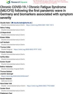 Chronic COVID-19 / Chronic Fatigue Syndrome (ME/CFS) following the rst pandemic wave in Germany and biomarkers associated with symptom severity