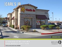 Carl's Jr - 20-year absolute net lease with rental increases every 5 years REPRESENTATIVE PHOTO - Capital Pacific