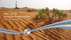 May 2019 Investor Presentation - Occidental Petroleum Corporation - Occidental Petroleum ...