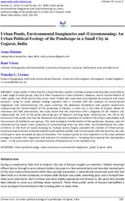 Urban Ponds, Environmental Imaginaries and (Un)commoning: An Urban Political Ecology of the Pondscape in a Small City in Gujarat, India