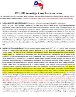 2022-2023 Texas High School Bass Association