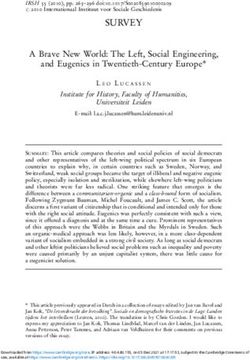 SURVEY A Brave New World: The Left, Social Engineering, and Eugenics in Twentieth-Century Europe