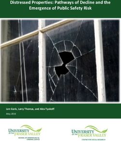 Distressed Properties: Pathways of Decline and the Emergence of Public Safety Risk - Len Garis, Larry Thomas, and Alex Tyakoff