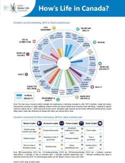 How's Life in Canada? - OECD