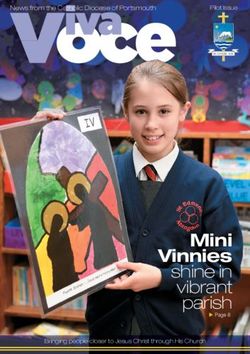 Mini Vinnies shine in vibrant parish - News from the Catholic Diocese of Portsmouth - Sacred Heart Hook Catholic Church
