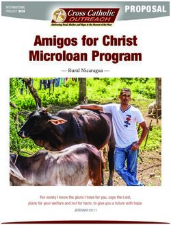 Amigos for Christ Microloan Program - PROPOSAL