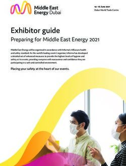 Exhibitor guide Preparing for Middle East Energy 2021