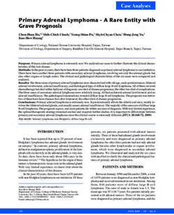 Primary Adrenal Lymphoma - A Rare Entity with Grave Prognosis