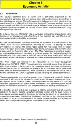 Economic Activity - Monaghan County Council