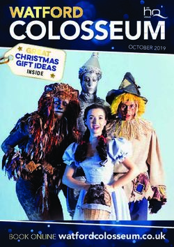 COLOSSEUM Gift Ideas - BOOK ONLINE watfordcolosseum.co.uk