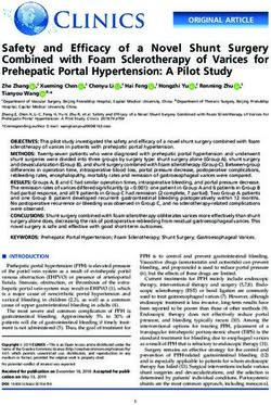 Safety and Efficacy of a Novel Shunt Surgery Combined with Foam Sclerotherapy of Varices for Prehepatic Portal Hypertension: A Pilot Study - SciELO
