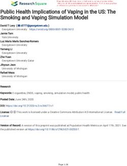 Public Health Implications of Vaping in the US: The Smoking and Vaping Simulation Model - Research ...