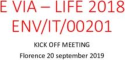 ENV/IT/00201 E VIA - LIFE 2018 - KICK OFF MEETING Florence 20 september 2019
