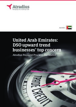 United Arab Emirates: DSO upward trend businesses' top concern - Atradius Payment Practices Barometer