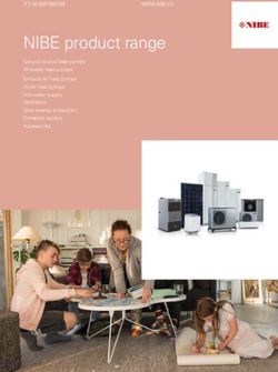 NIBE product range IT'S IN OUR NATURE WWW.NIBE.EU