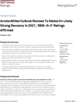ArcelorMittal Outlook Revised To Stable On Likely Strong Recovery In 2021; 'BBB-/A-3' Ratings Affirmed