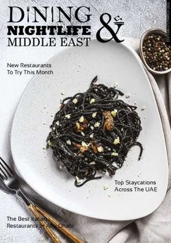 New Restaurants To Try This Month - Top Staycations Across The UAE - Dining & Nightlife Middle East