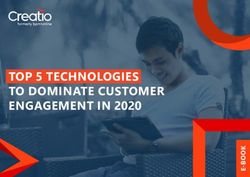 TOP 5 TECHNOLOGIES TO DOMINATE CUSTOMER ENGAGEMENT IN 2020