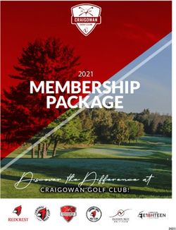 Discover the Difference at - MEMBERSHIP PACKAGE 2021 - Craigowan