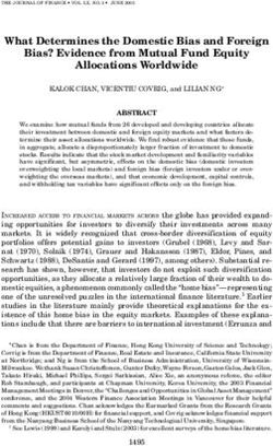 What Determines the Domestic Bias and Foreign Bias? Evidence from Mutual Fund Equity Allocations Worldwide