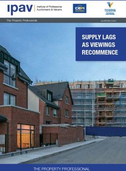 SUPPLY LAGS AS VIEWINGS RECOMMENCE - THE PROPERTY PROFESSIONAL - IPAV