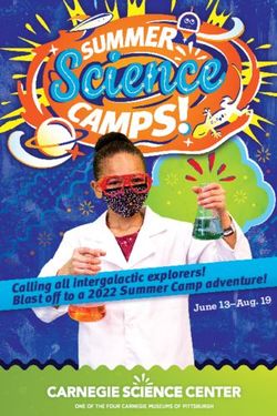 Blast off to a 2022 Summer Camp adventure! - June 13-Aug. 19