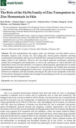 The Role of the Slc39a Family of Zinc Transporters in Zinc Homeostasis in Skin - MDPI