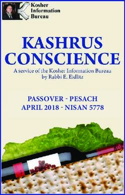 Passover - Pesach aPril 2018 - NisaN 5778 - Kosherquest.org