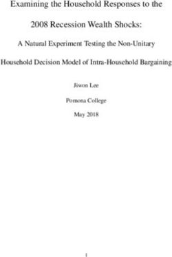 Examining the Household Responses to the 2008 Recession Wealth Shocks: A Natural Experiment Testing the Non-Unitary Household Decision Model of ...