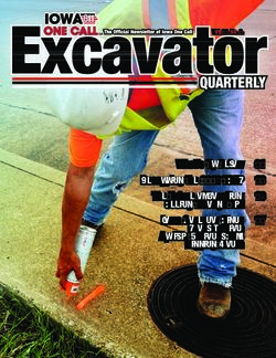 What's Up Below Recapping the 2019 ESAP The Future of Locating: Seeing Through Dirt Iowa Governor Signs Proclamation: April is National Safe ...