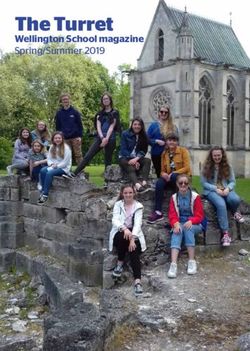 The Turret Wellington School magazine Spring/Summer 2019 - Wellington School Ayr