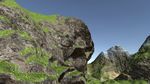 Triplanar Displacement Mapping for Terrain Rendering