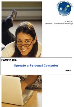 ICAU1128B Operate a Personal Computer