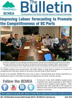 Improving Labour Forecasting to Promote the Competitiveness of BC Ports
