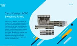 Cisco Catalyst 9000 Switching Family