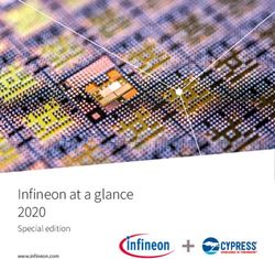 Infineon at a glance 2020 - Special edition - Infineon Technologies