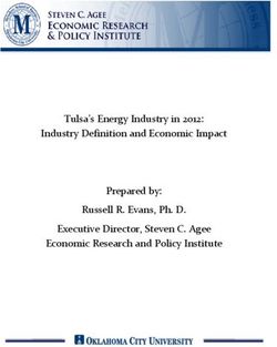Tulsa's Energy Industry in 2012: Industry Definition and Economic Impact Prepared by: Russell R. Evans, Ph. D. Executive Director, Steven C. Agee ...