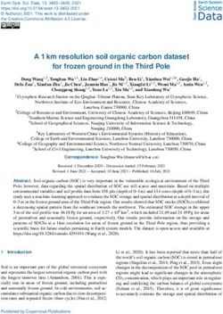 A 1 km resolution soil organic carbon dataset for frozen ground in the Third Pole - ESSD