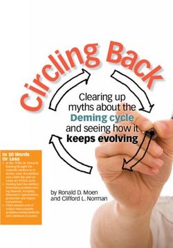 Clearing up myths about the Deming cycle and seeing how it keeps evolving